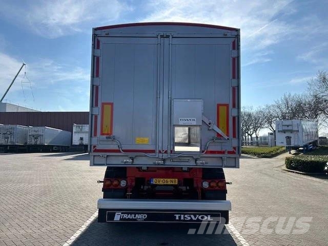  TISVOL S3N - 47m3 INOX Ladefläche SAF *Nieuw / Neu Ремаркета самосвални