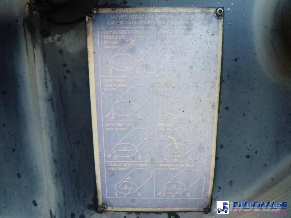 Magyar Bitumen tank inox 30 m3 / 1 comp + pump Autocisternas