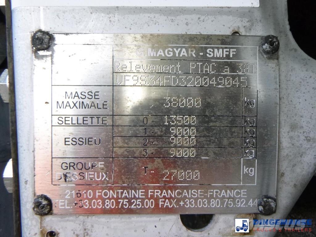 Magyar Bitumen tank inox 30 m3 / 1 comp + pump Autocisternas