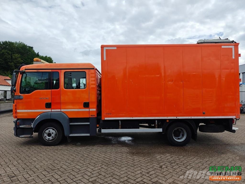 MAN TGL 10.180 4x2 Double Cab Euro5 - 4.3m AluBox - Fu Camiões de caixa fechada
