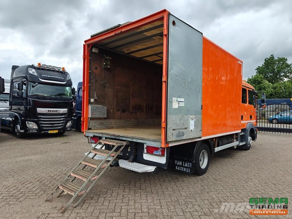 MAN TGL 10.180 4x2 Double Cab Euro5 - 4.3m AluBox - Fu Camiones con caja de remolque