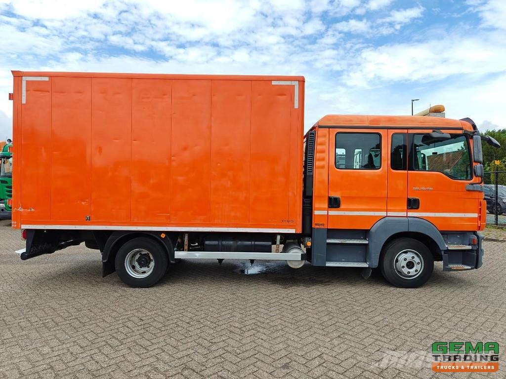 MAN TGL 10.180 4x2 Double Cab Euro5 - 4.3m AluBox - Fu Camiões de caixa fechada