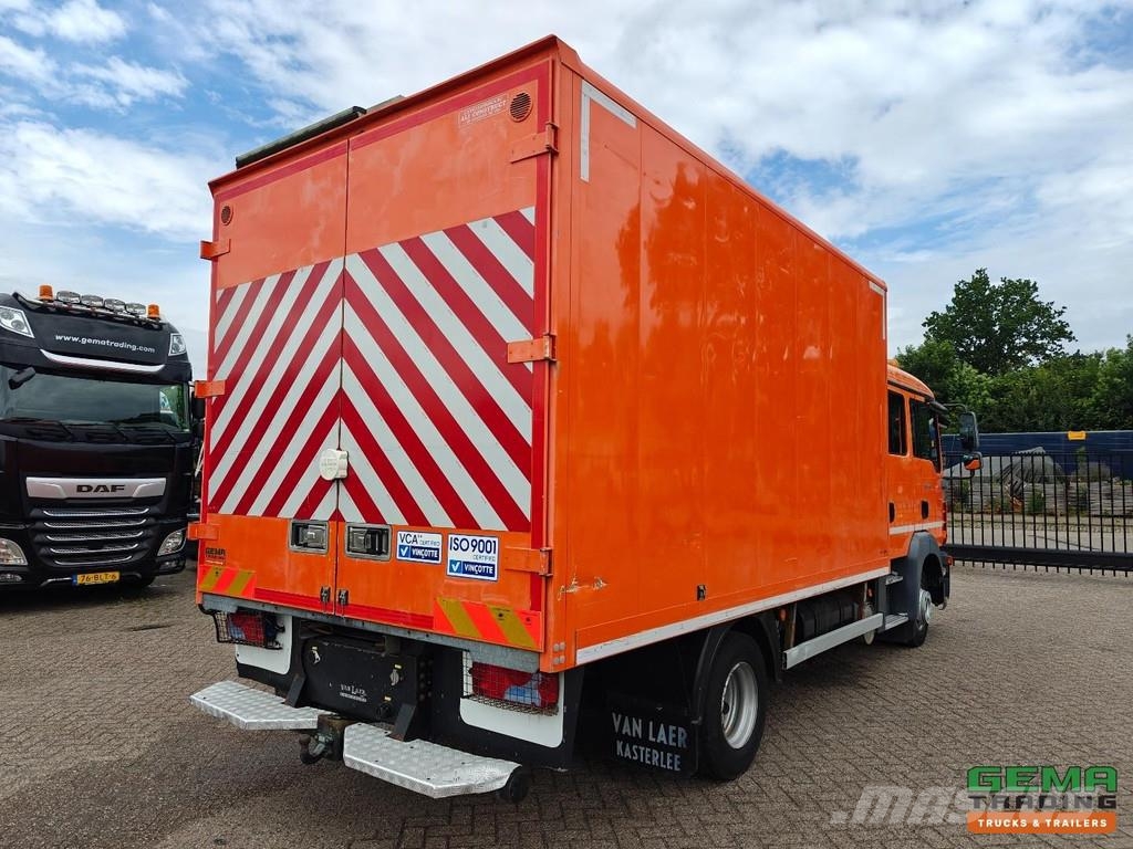 MAN TGL 10.180 4x2 Double Cab Euro5 - 4.3m AluBox - Fu Camiones con caja de remolque