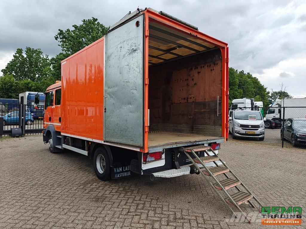 MAN TGL 10.180 4x2 Double Cab Euro5 - 4.3m AluBox - Fu Camiones con caja de remolque