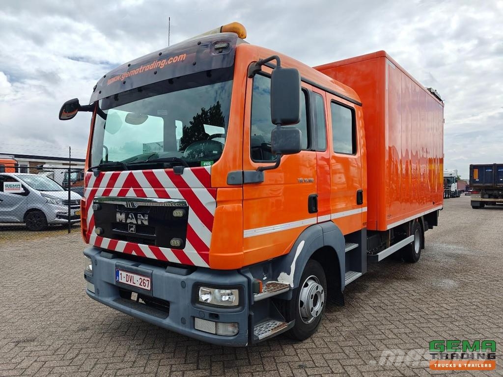 MAN TGL 10.180 4x2 Double Cab Euro5 - 4.3m AluBox - Fu Camiones con caja de remolque