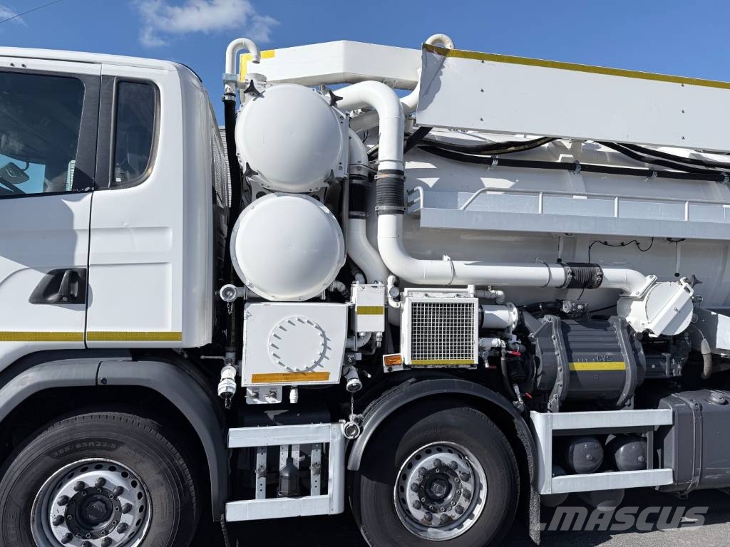 Scania G450 8x2*6 Hvidtved Larsen SuperFlex 414 6" JHL Camiones aspiradores/combi