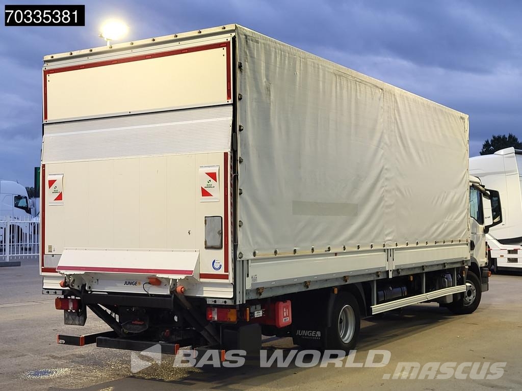MAN TGL 12.250 4X2 12tonner 6-cylinder 1500kg ladebord شاحنات بغطاء جانبي