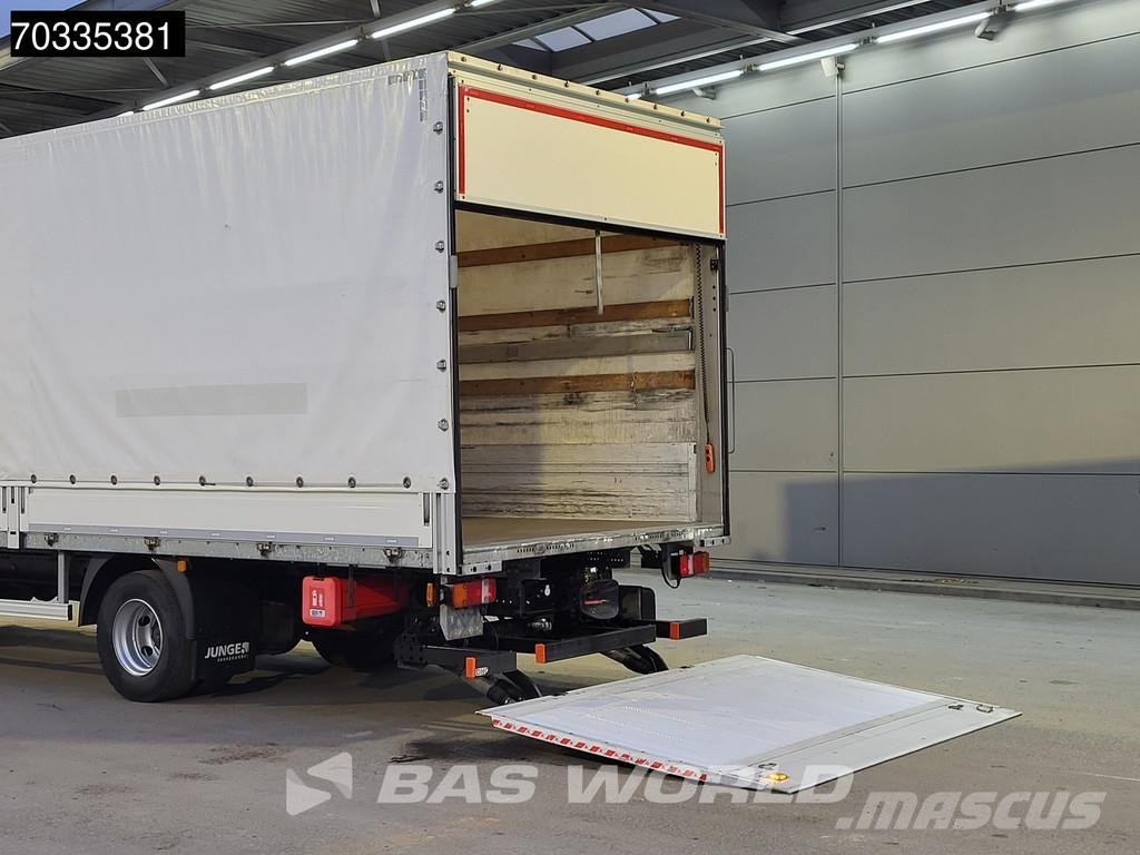 MAN TGL 12.250 4X2 12tonner 6-cylinder 1500kg ladebord Caminhões com cortinas laterais