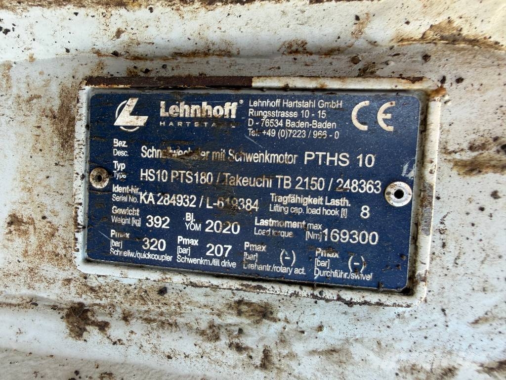 Takeuchi TB 2150 R Rupsgraafmachines
