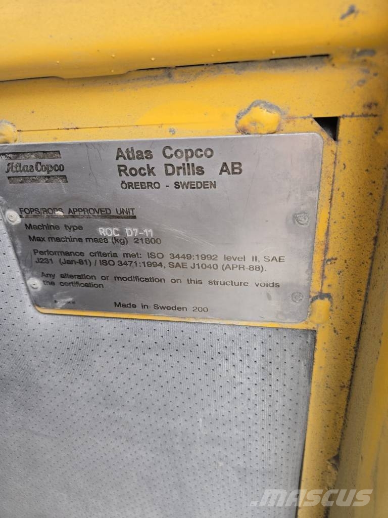 Atlas Copco ROC D7-11 Surface drill rigs