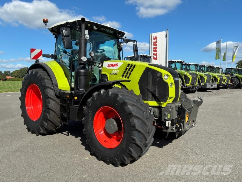CLAAS ARION 660 CMATIC CEBIS Tractoren