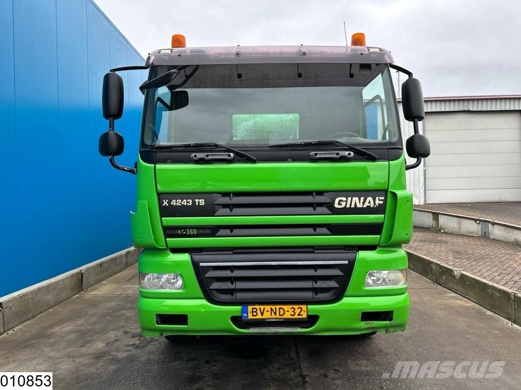 Ginaf X 4243 TS 8x4, EURO 5, 12m3, Hydraulic suspension Camiones hormigonera