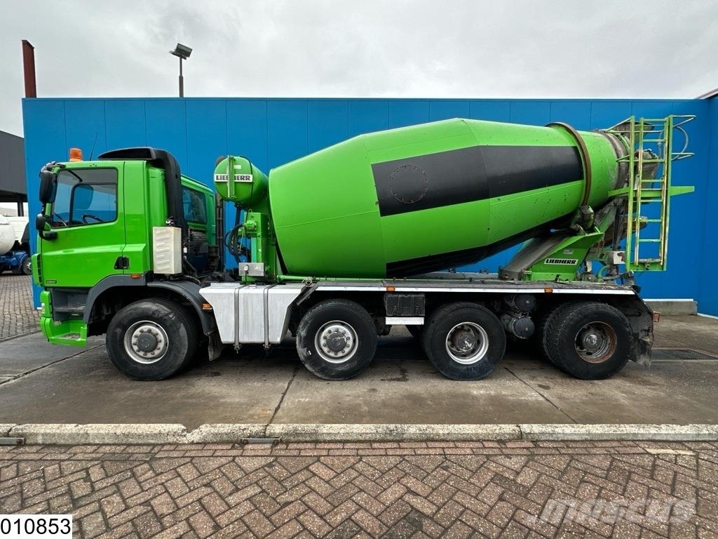 Ginaf X 4243 TS 8x4, EURO 5, 12m3, Hydraulic suspension Camiones hormigonera