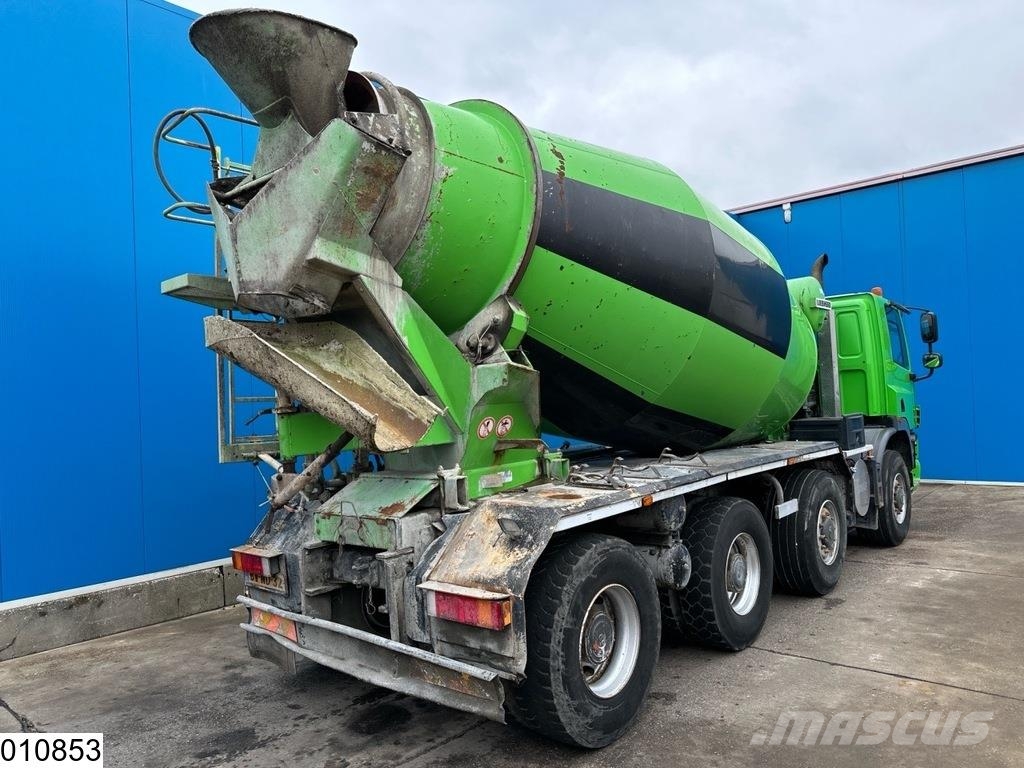 Ginaf X 4243 TS 8x4, EURO 5, 12m3, Hydraulic suspension Camiones hormigonera