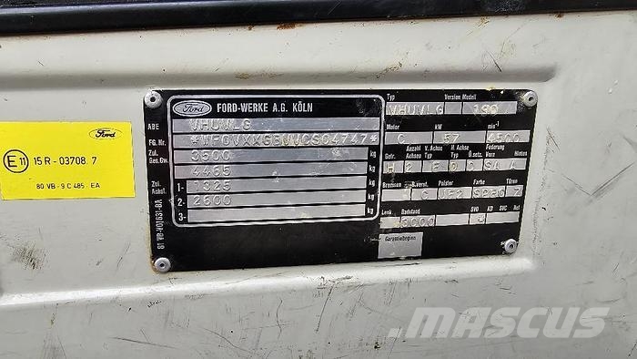 Ford Transit Feuerwehrauto Anders