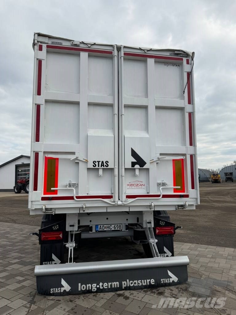 Stas S300 Agrostar, 4500Km!!! 56m3 Semirremolques bañera