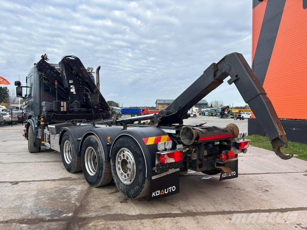 Scania R 500 8x4*4 HIAB 166E-5 / HOOK LIFT L=5200 mm Smagās mašīnas ar celtni