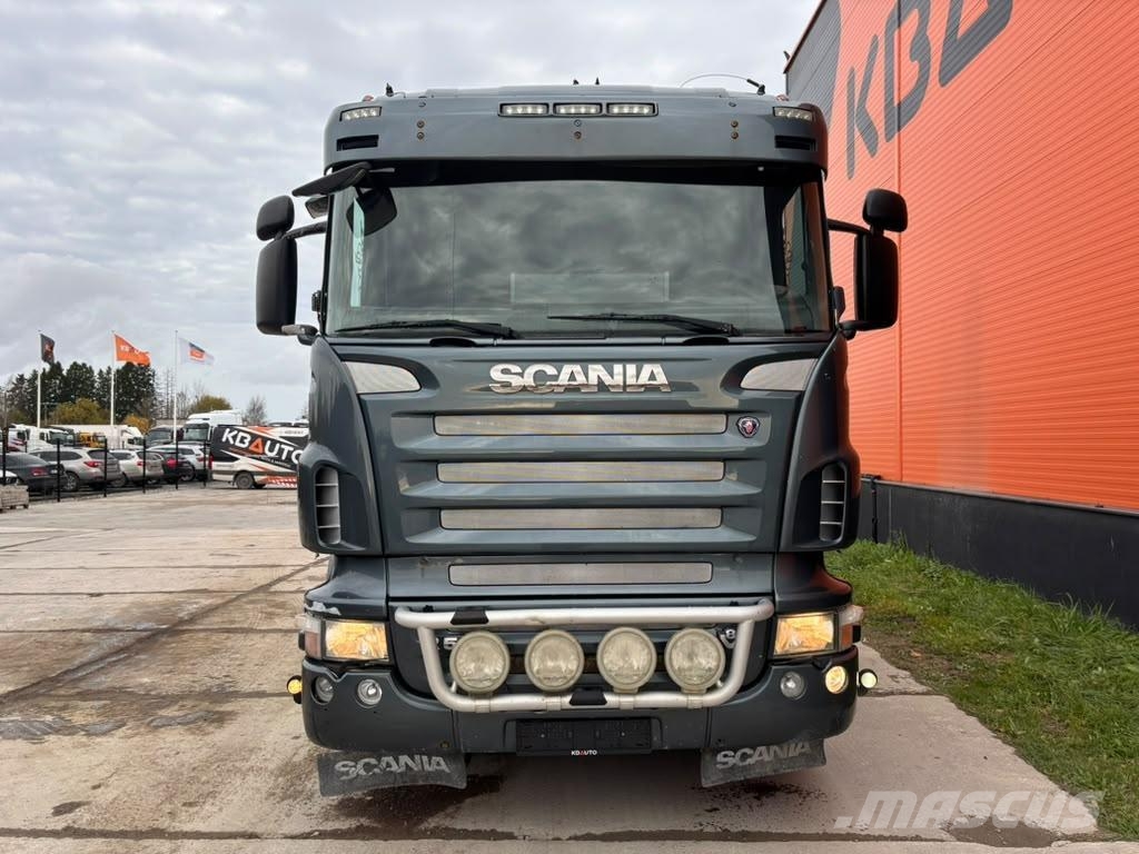 Scania R 500 8x4*4 HIAB 166E-5 / HOOK LIFT L=5200 mm Smagās mašīnas ar celtni