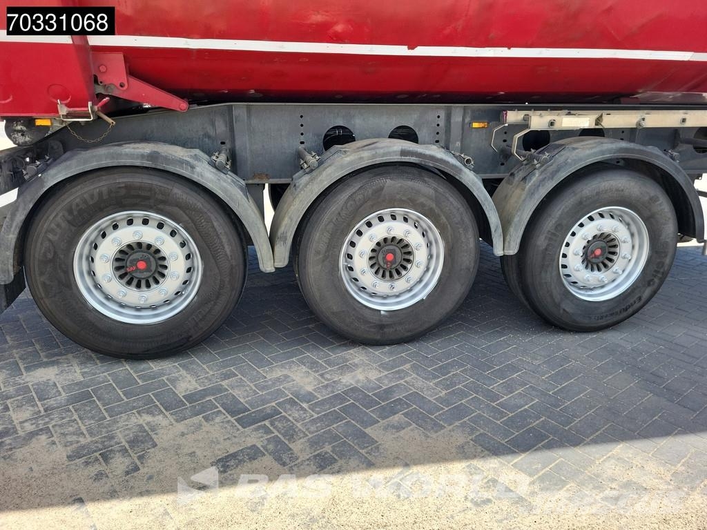 Kempf Lift Axle 43m3 Sklápacie návesy