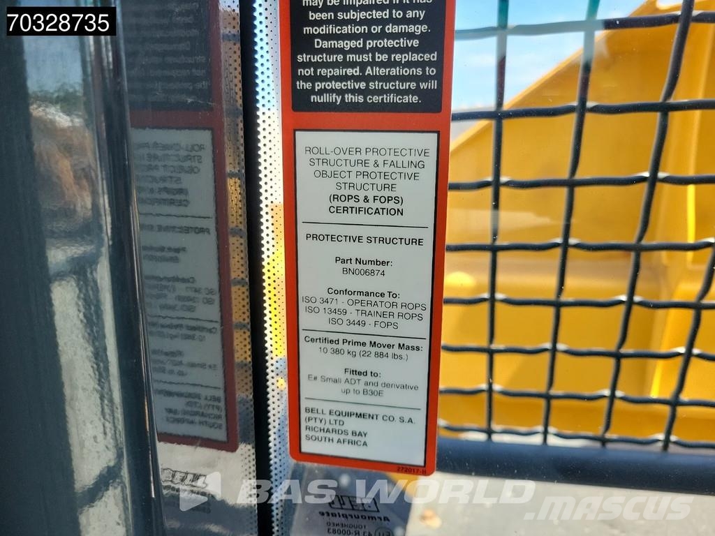 Bell B20 E 铰接式自卸车