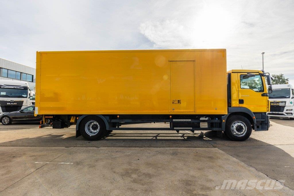 MAN TGM 18.250 BL + DHOLLANDIA 2T. Camiones caja cerrada