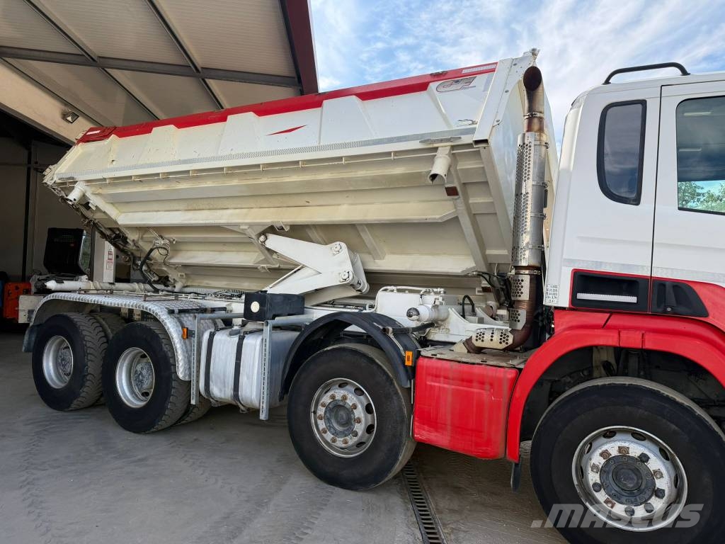 Scania P 410, Retarder 덤프 트럭