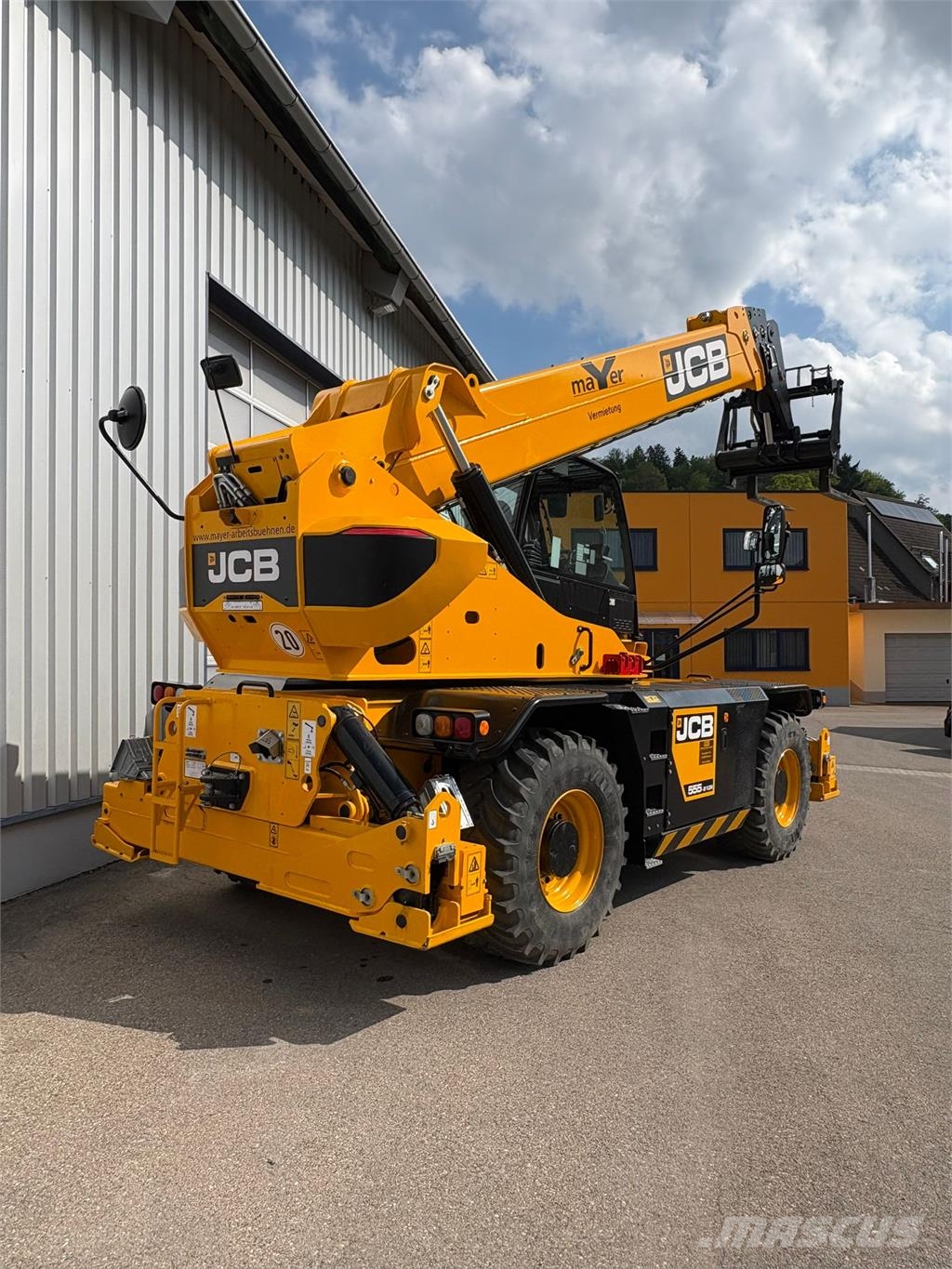JCB 555-210R 伸缩臂叉装车|叉装车