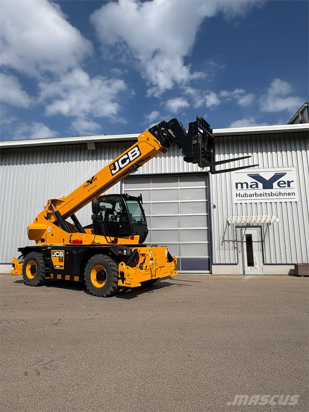 JCB 555-210R مناولات متداخلة