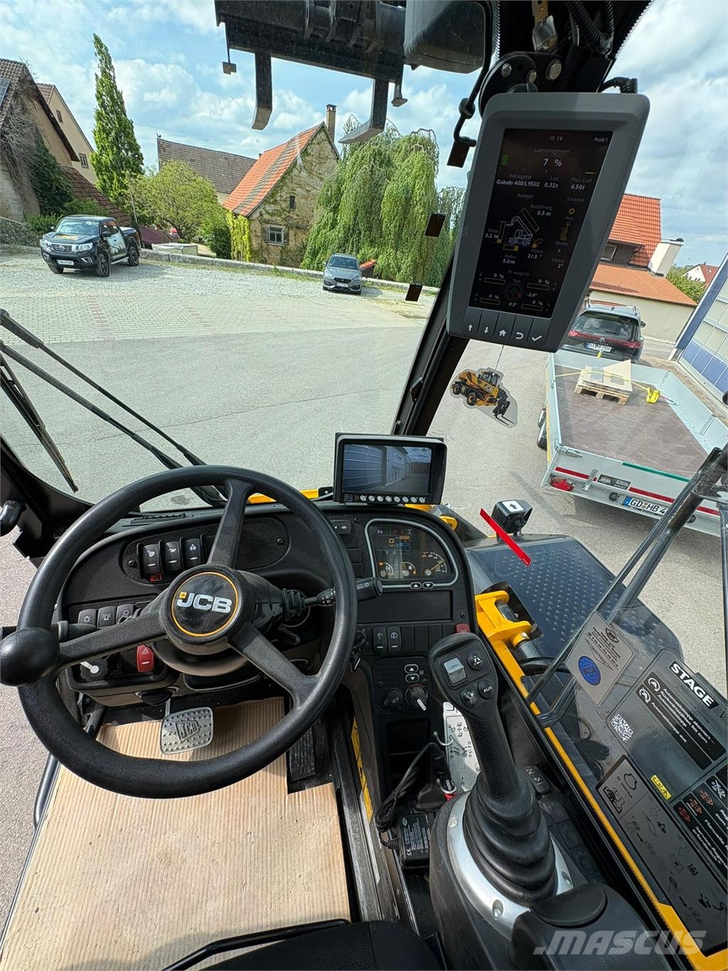 JCB 555-210R مناولات متداخلة