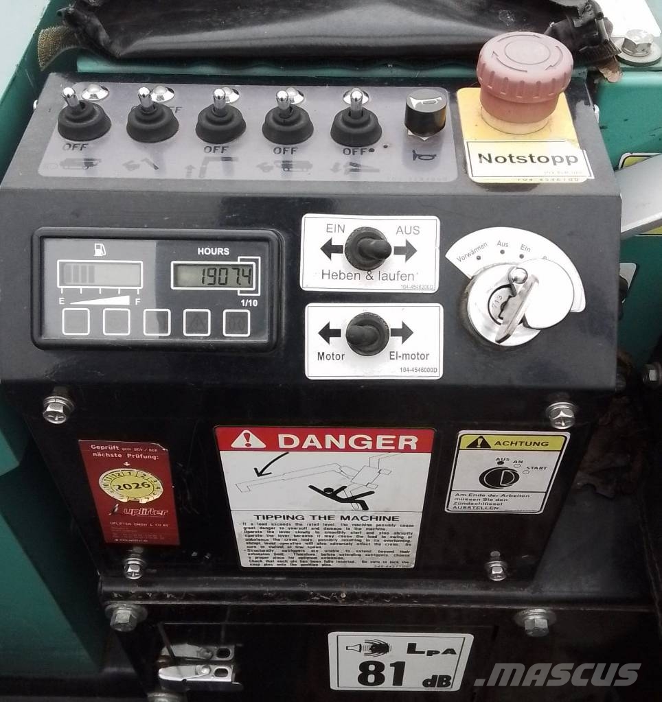 Maeda MC 405CRME-2 / 405-C2 / MC405 رافعات صغيرة