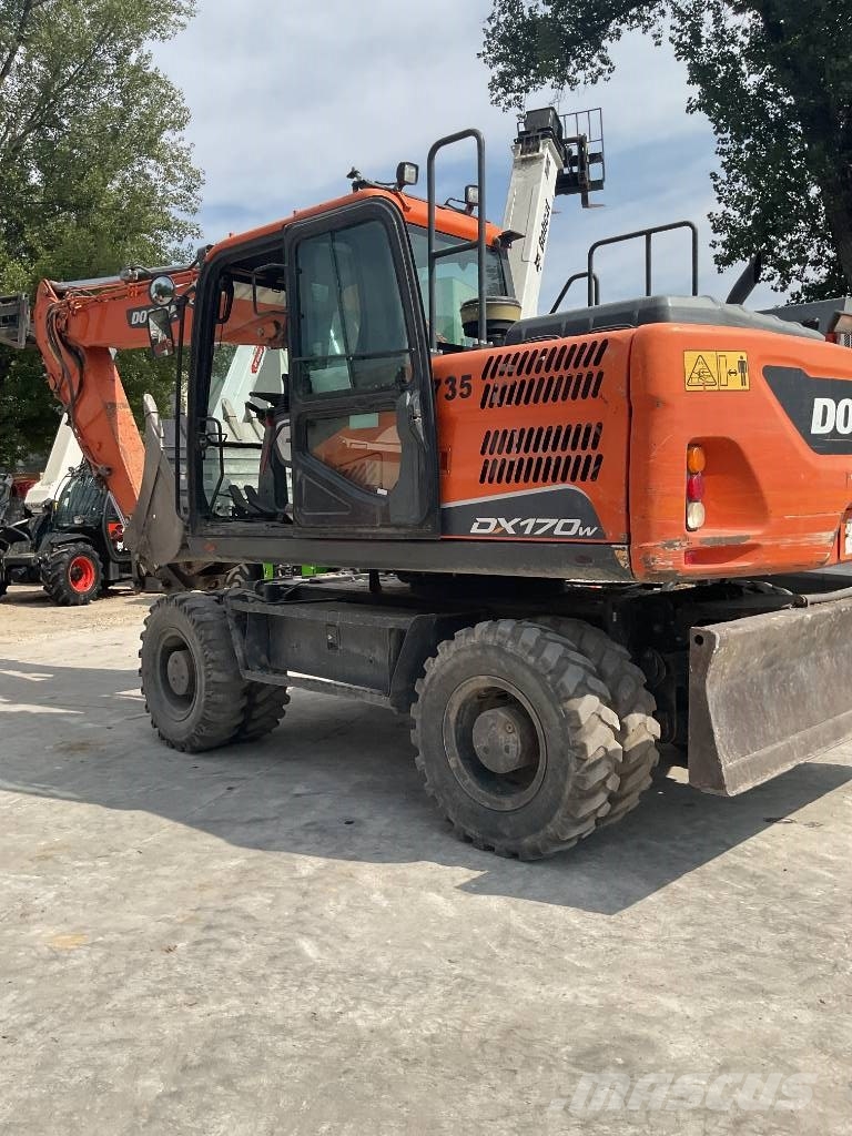 Doosan DX 170 W Wielgraafmachines