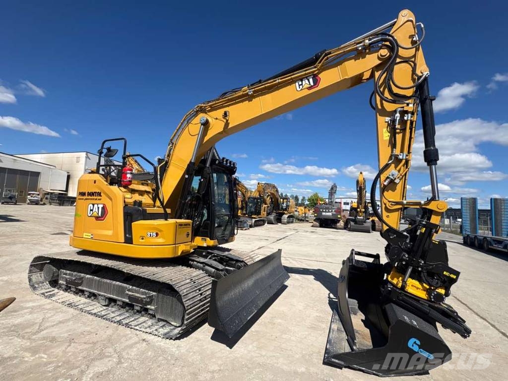 CAT 315 Uthyres/For Rental Bagri goseničarji