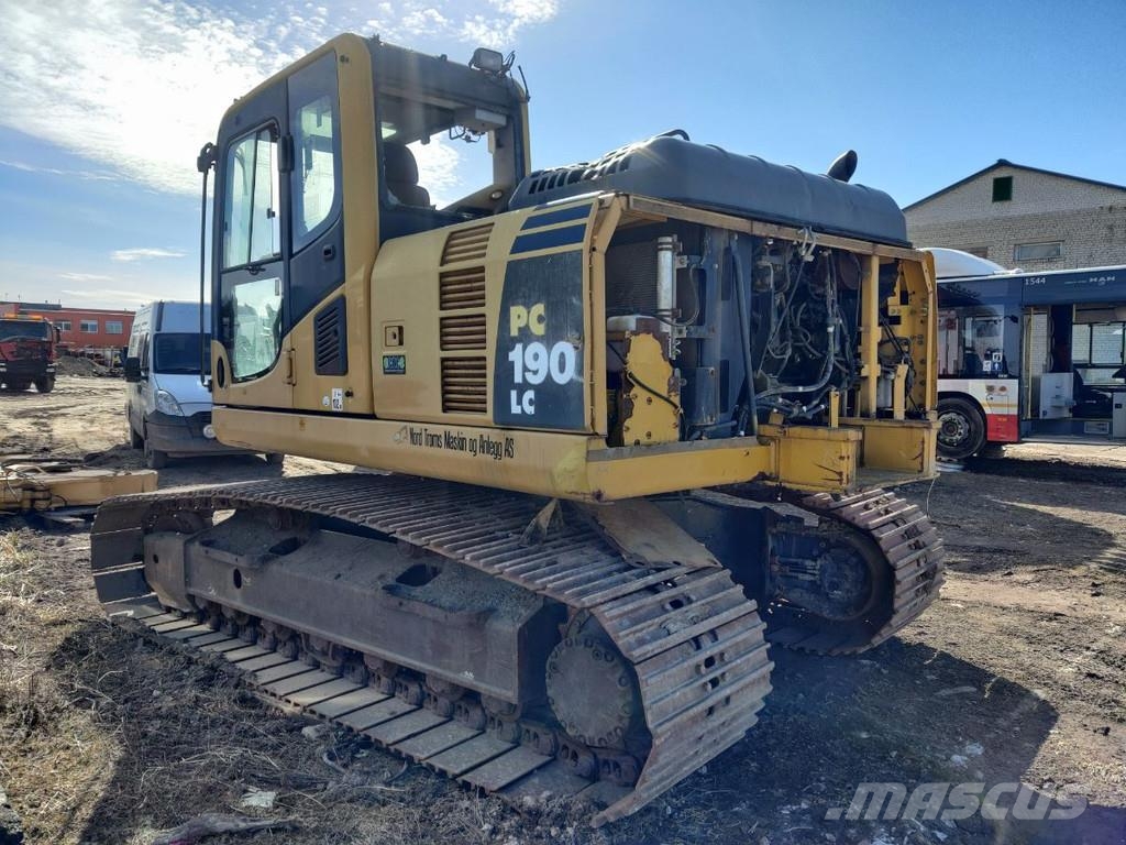 Komatsu PC190LC-8 FOR PARTS + DAMAGED ROTOTILT RT60B Transport Sonstige