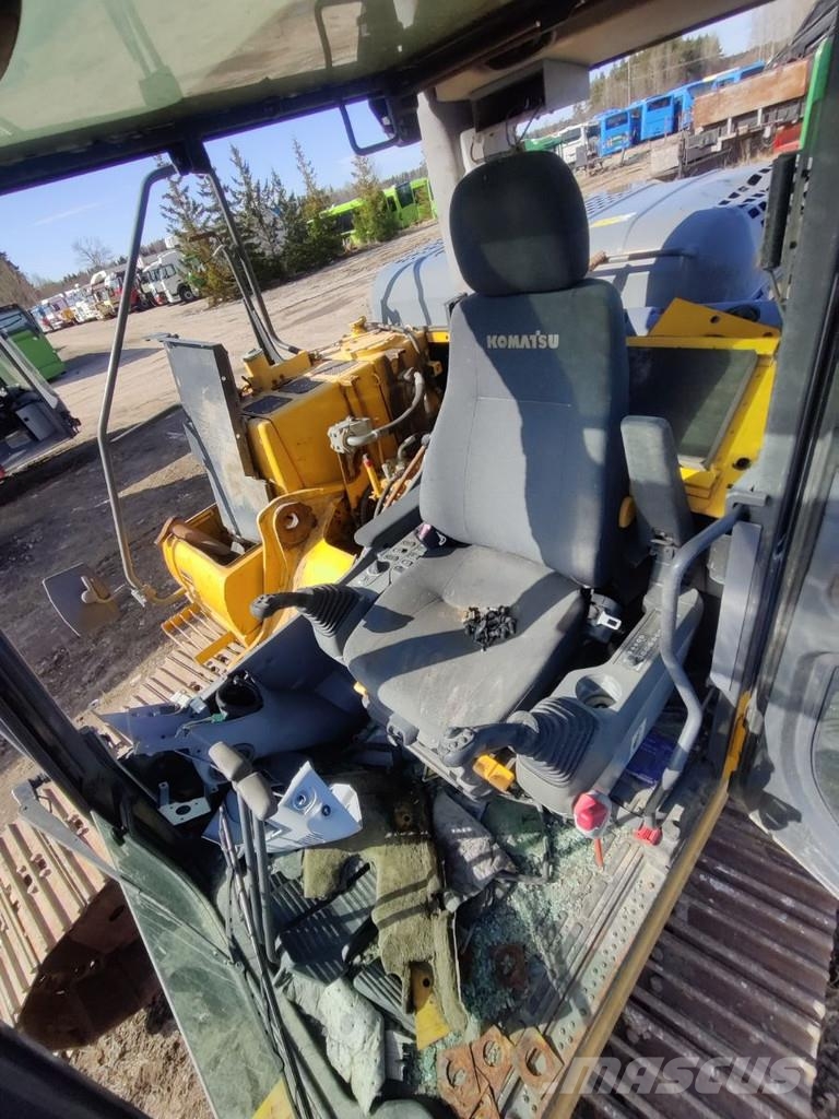 Komatsu PC190LC-8 FOR PARTS + DAMAGED ROTOTILT RT60B Transport Sonstige