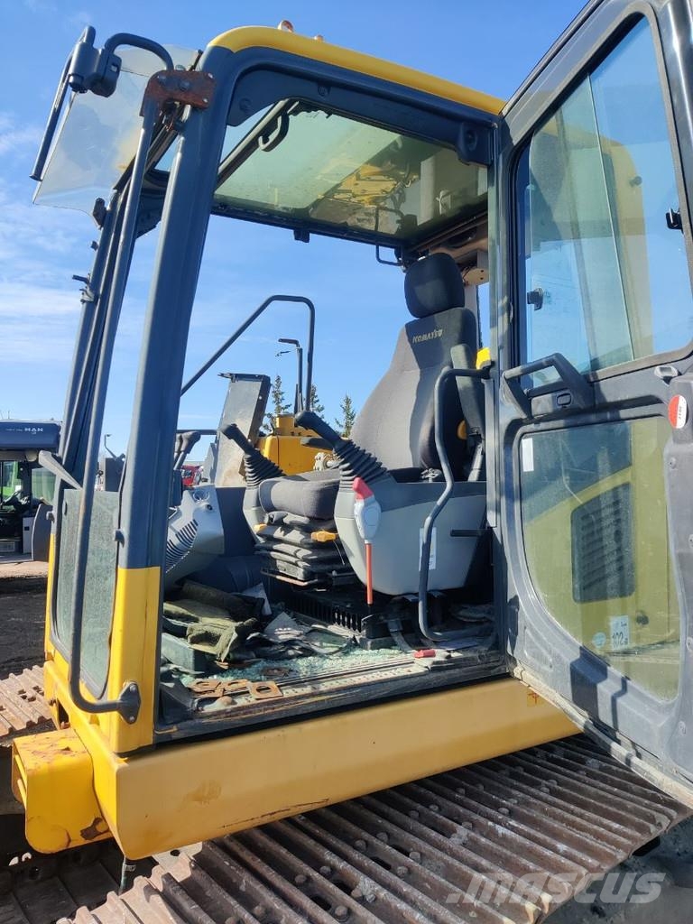 Komatsu PC190LC-8 FOR PARTS + DAMAGED ROTOTILT RT60B Transport Sonstige