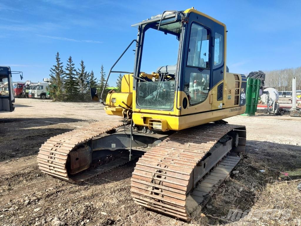 Komatsu PC190LC-8 FOR PARTS + DAMAGED ROTOTILT RT60B Transport Sonstige