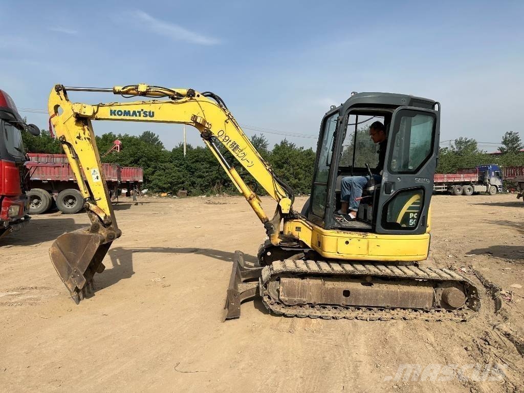 Komatsu PC 50 Mini ekskavatoriai < 7 t