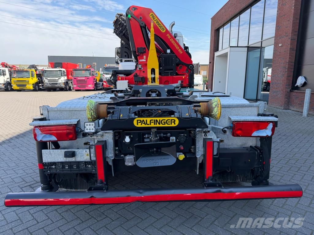 MAN TGS 26.510 6x4-4 Abroller/PK22002 Seilwinde Камиони с кран с кука