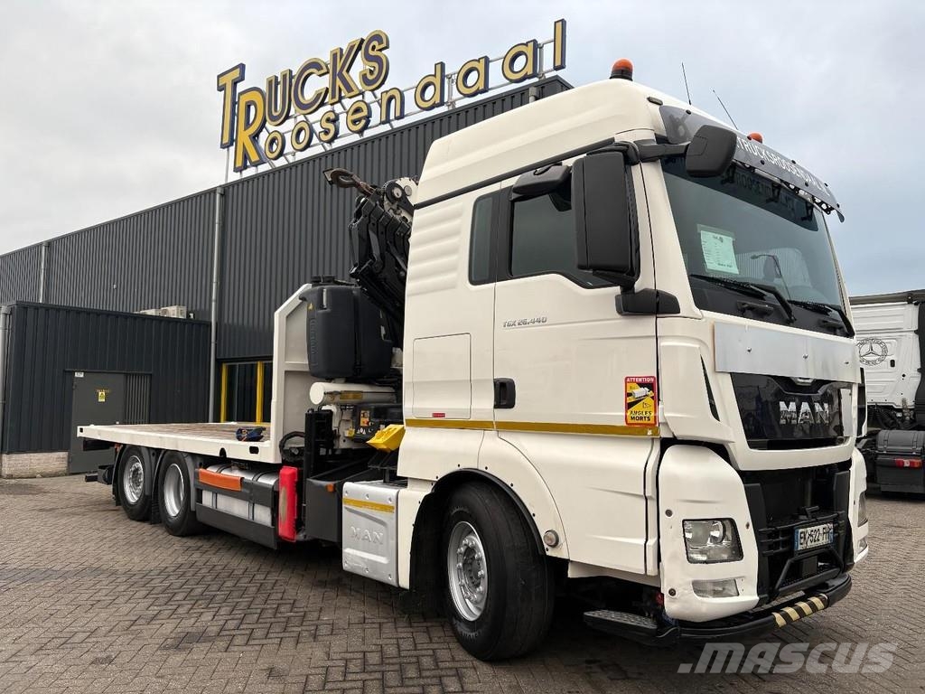 MAN TGX 26.440 + FASSI F 455 A---6X EXT. + REMOTE + 6X Gru per tutti i terreni