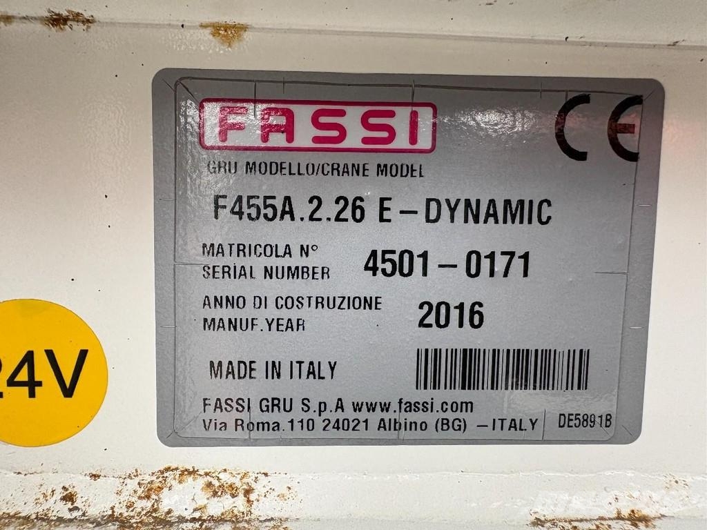 MAN TGX 26.440 + FASSI F 455 A---6X EXT. + REMOTE + 6X Gru per tutti i terreni