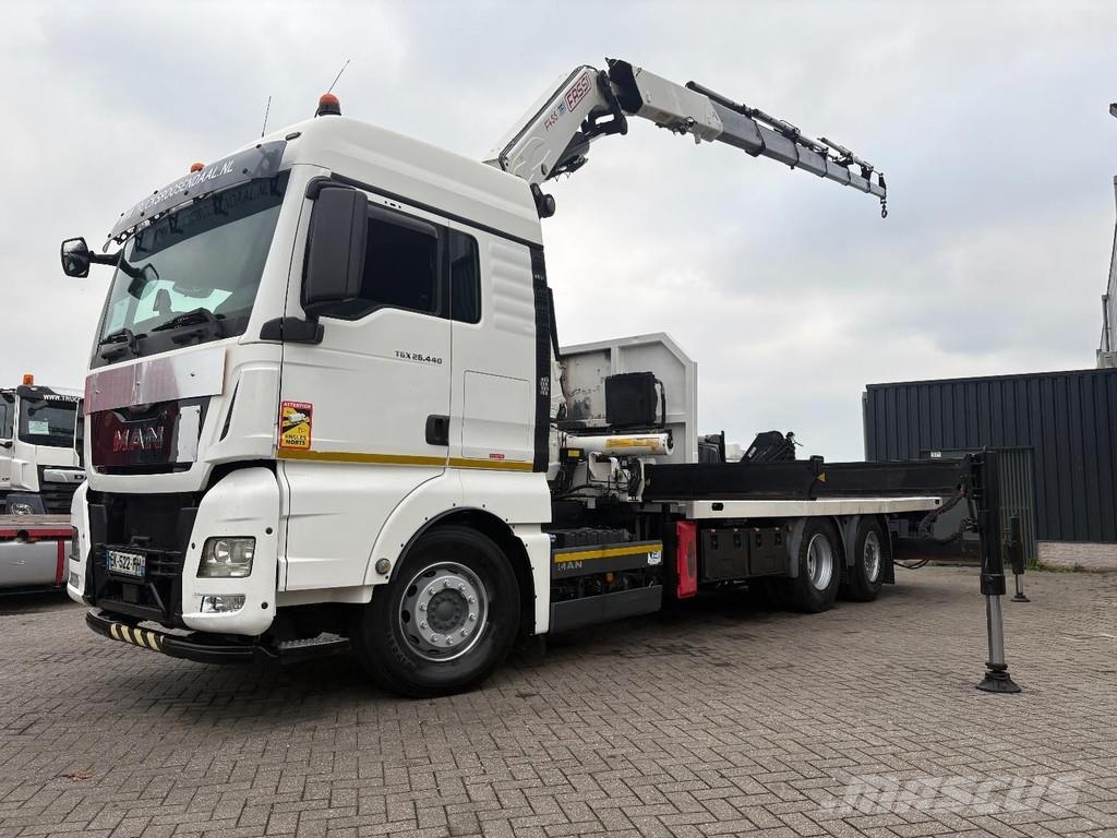 MAN TGX 26.440 + FASSI F 455 A---6X EXT. + REMOTE + 6X Gru per tutti i terreni