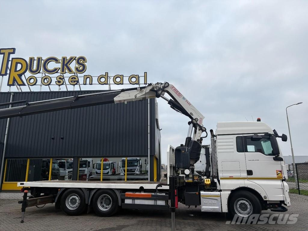 MAN TGX 26.440 + FASSI F 455 A---6X EXT. + REMOTE + 6X Gru per tutti i terreni