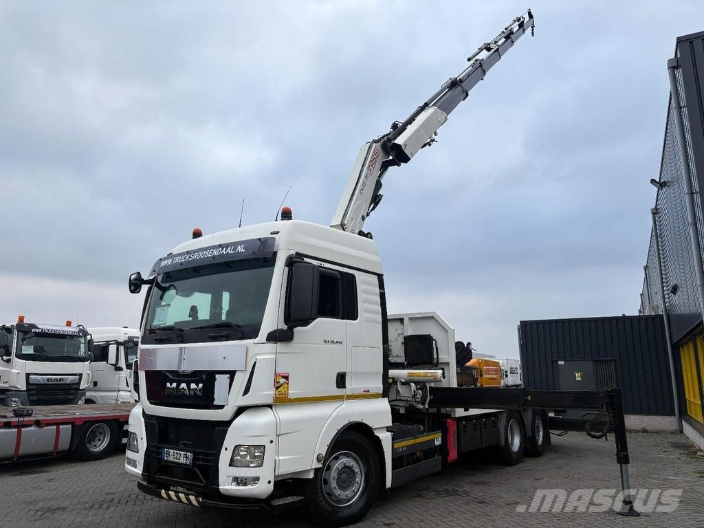 MAN TGX 26.440 + FASSI F 455 A---6X EXT. + REMOTE + 6X Gru per tutti i terreni