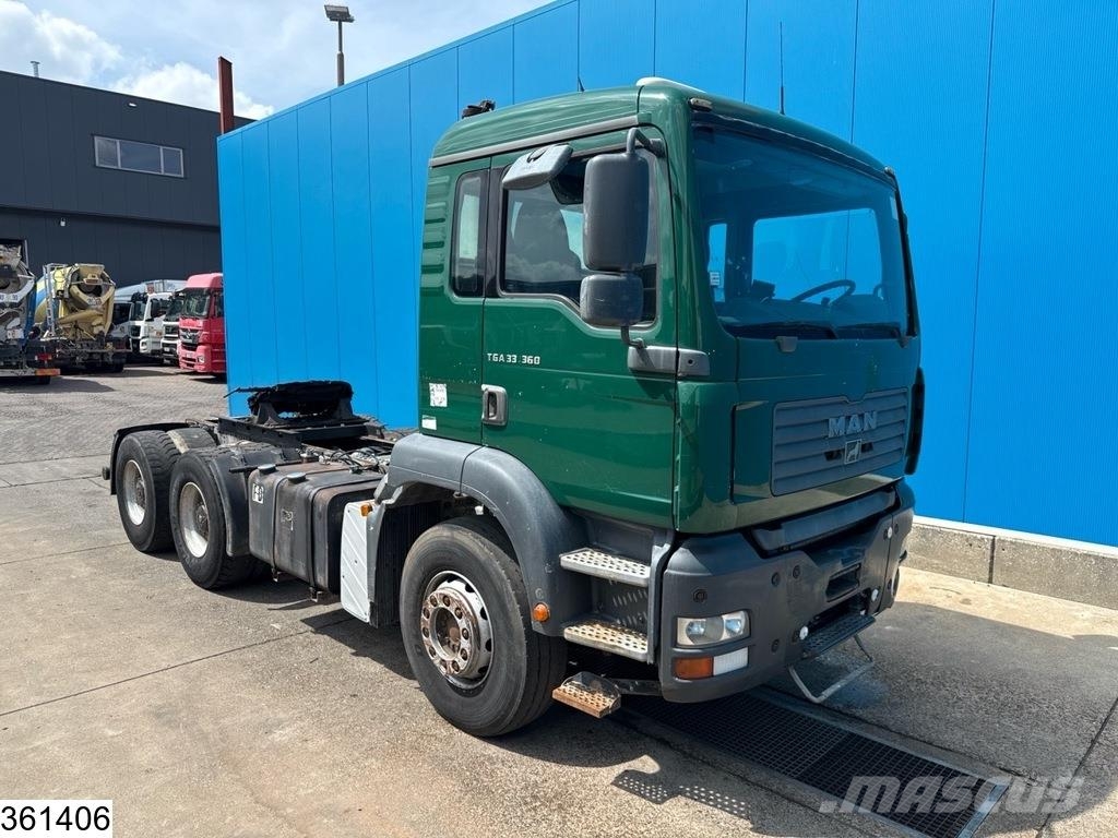 MAN TGA 33 360 6x4, Manual, Steel suspension Prime Movers