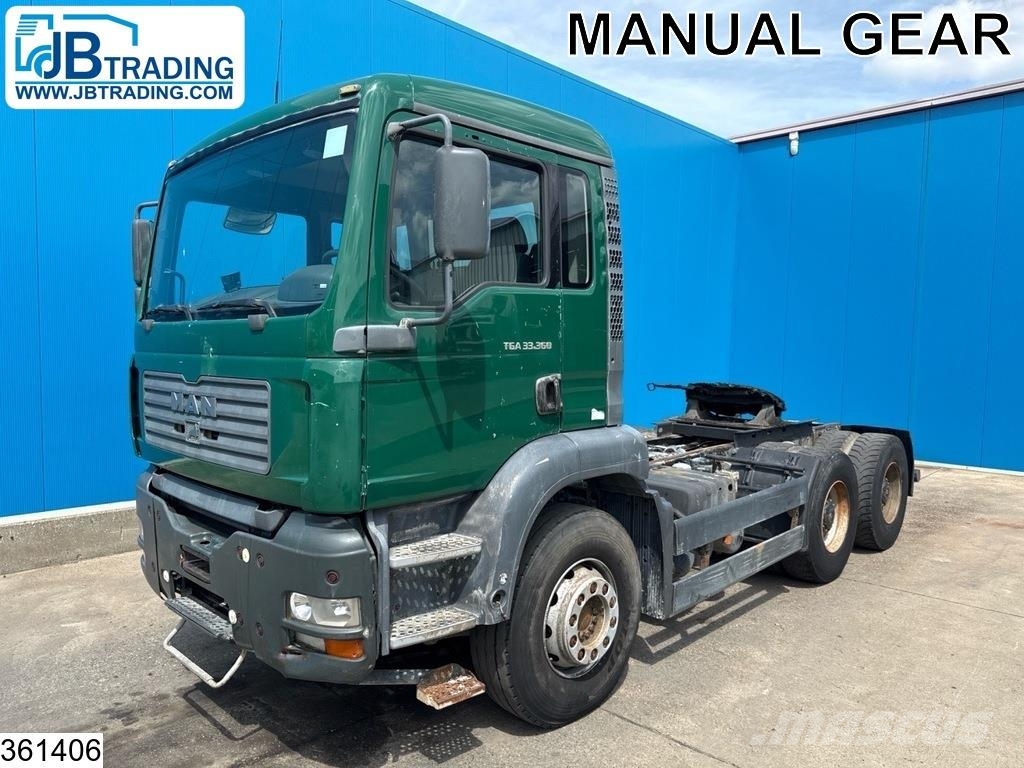 MAN TGA 33 360 6x4, Manual, Steel suspension Prime Movers