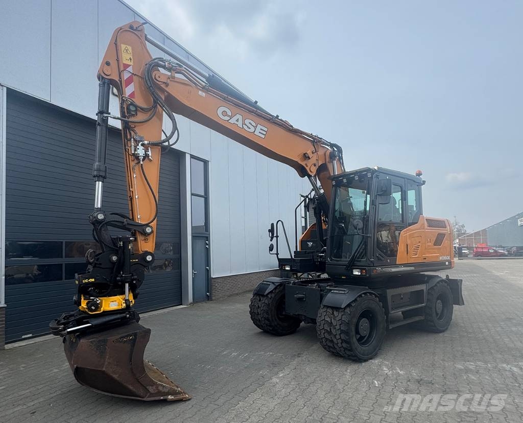 CASE WX 160 E Pelle sur pneus