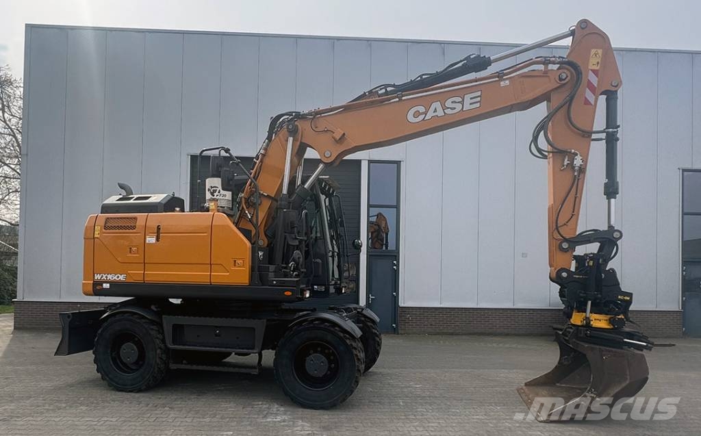 CASE WX 160 E Pelle sur pneus