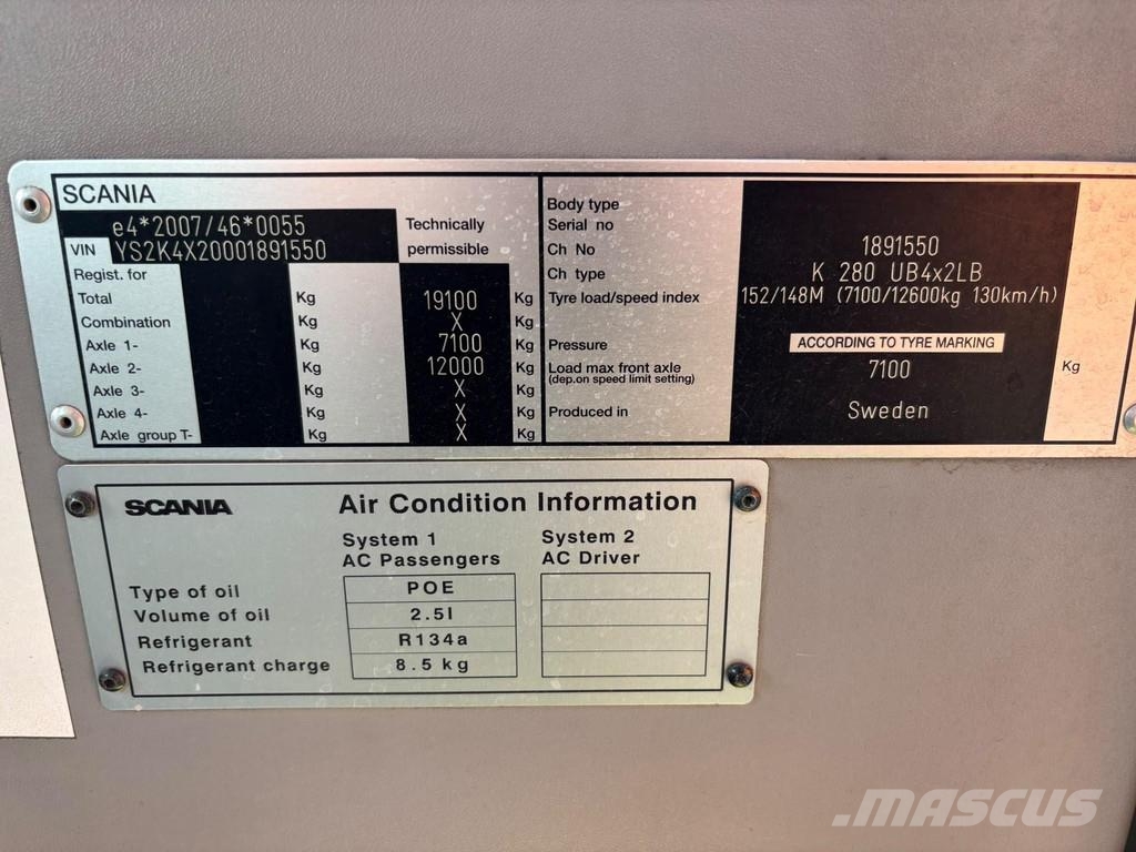 Scania K 280 Citywide LE 4x2 AC / AUXILIARY HEATER / WHEE Αστικά λεωφορεία