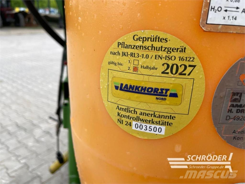 Amazone UF 1000 | 15 METER | TÜV BIS 2027 Anbauspritzen