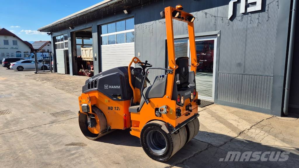 Hamm HD 12i VT - 2020 YEAR - 2490 HOURS - ASPHALT CUT Tvåvalsvältar